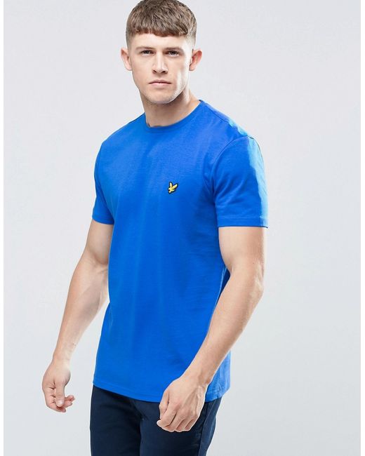 Lyle & Scott T-Shirt With Eagle Logo In Blue