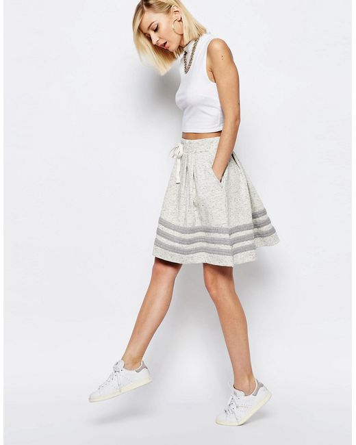Adidas Originals Premium Essentials Minimal 3 Stripe Skirt