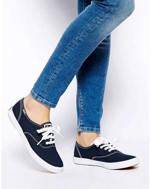 Keds Champion Canvas Navy Sneaker Shoes