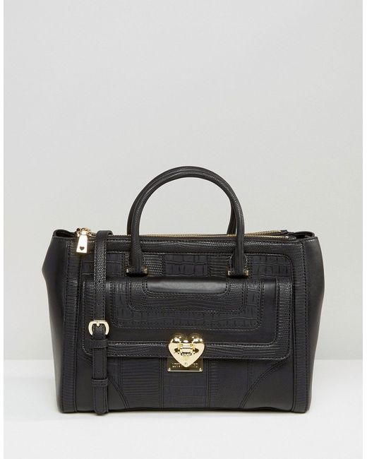 Love Moschino Textured Tote Bag