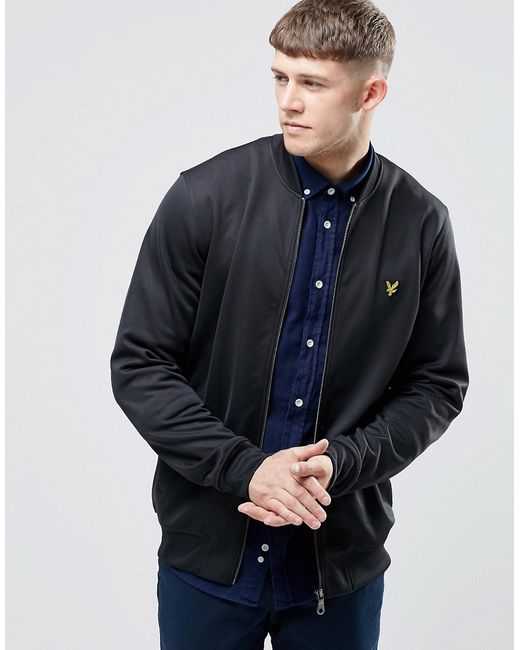 Lyle & Scott Bomber Track Top In
