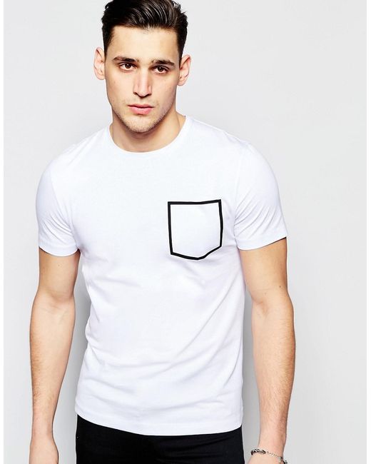 Antony Morato T-Shirt with Pocket Print