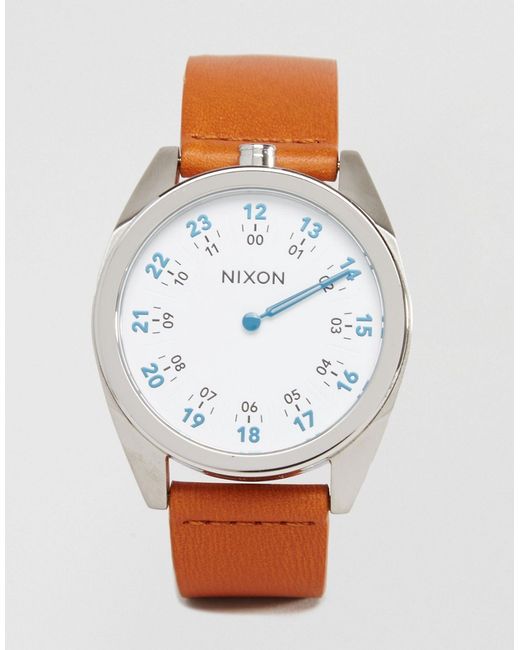 Nixon Genesis Leather Watch