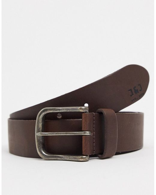 Jack & Jones leather belt-