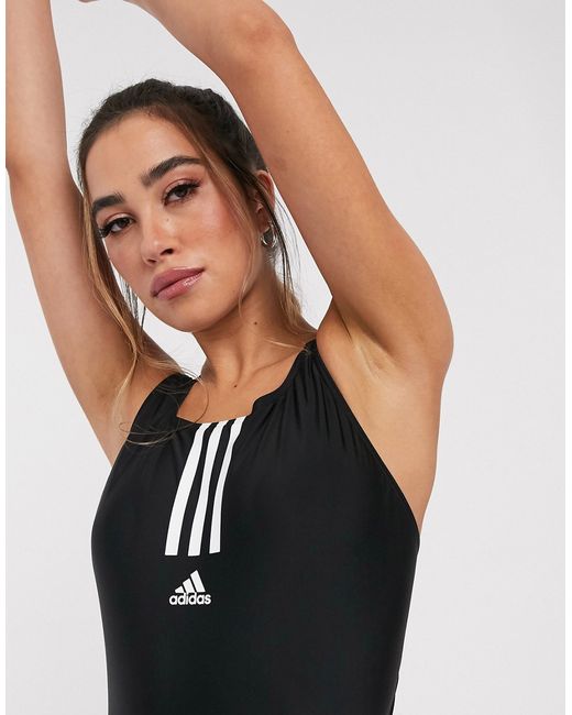 Adidas Performance adidas swimsuit with chest logo in