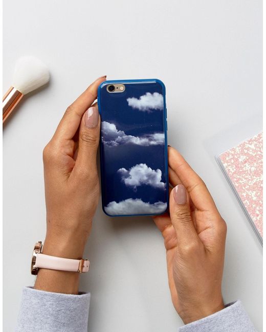 Signature Cloud Print Iphone 6 Case Clear