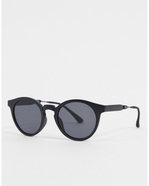 A.Kjaerbede round sunglasses in with metal detailing