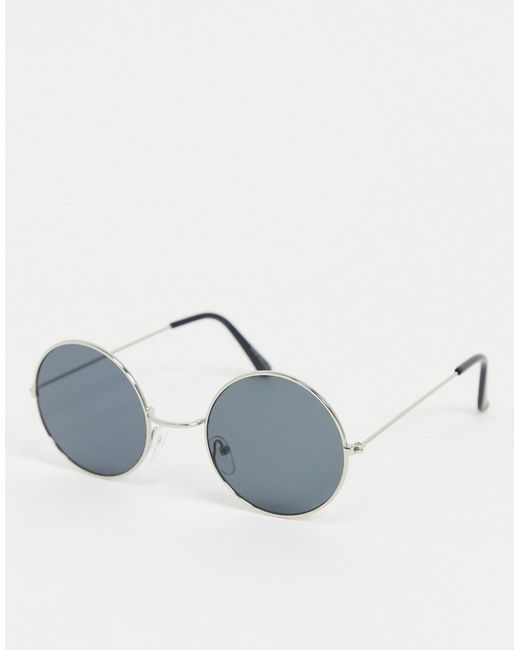 Only & Sons round sunglasses in