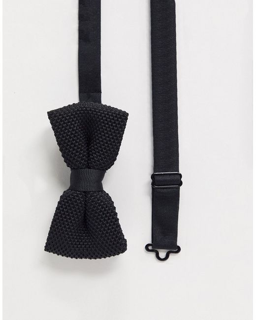 Twisted Tailor knitted bow tie in