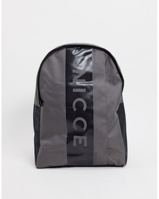 Nicce Giara backpack with panel logo in