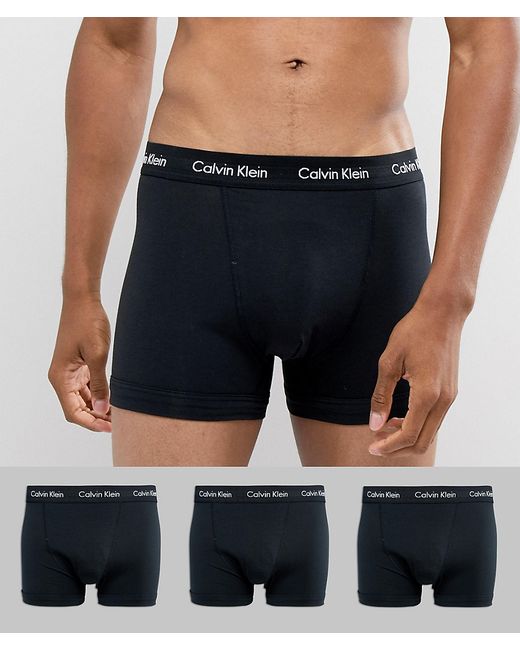 Calvin Klein Cotton Stretch Trunks 3 pack-