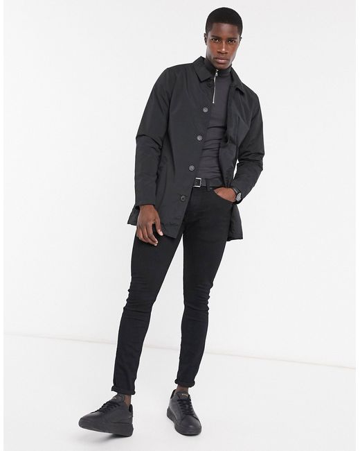 French Connection lined trench coat in