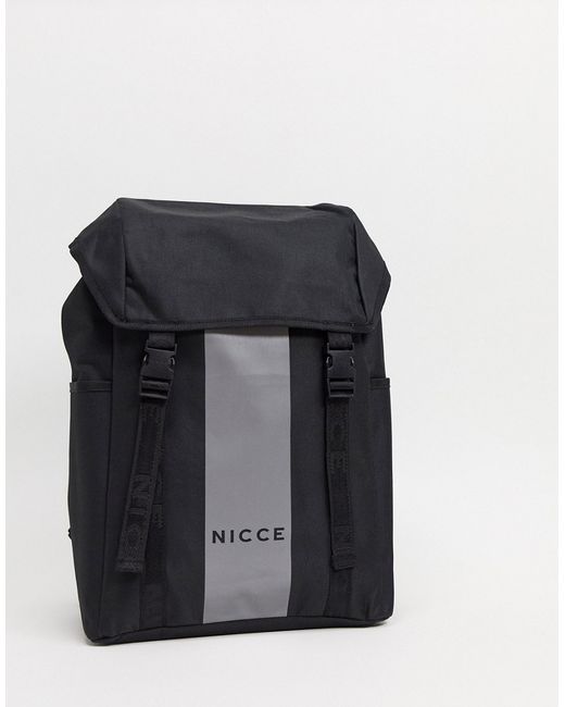 Nicce clip front backpack with reflective strip in