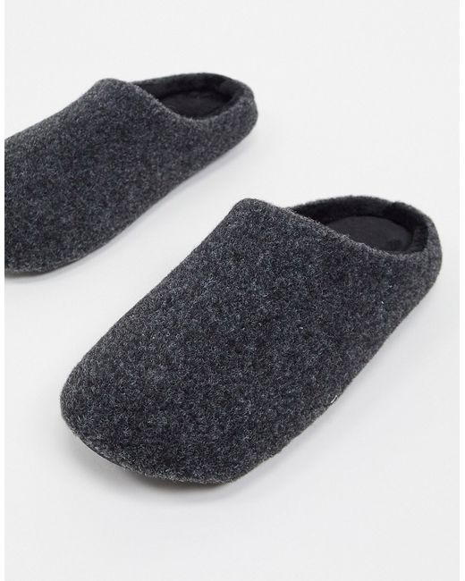 Asos Design marl slip-on slippers