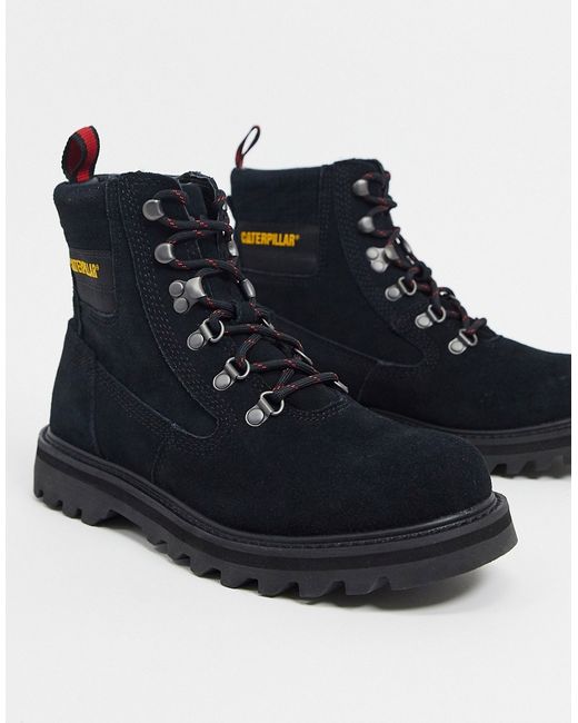 Cat Caterpillar graviton hiker boots in leather