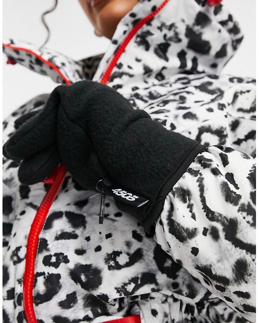 Asos 4505 ski gloves in polar fleece-