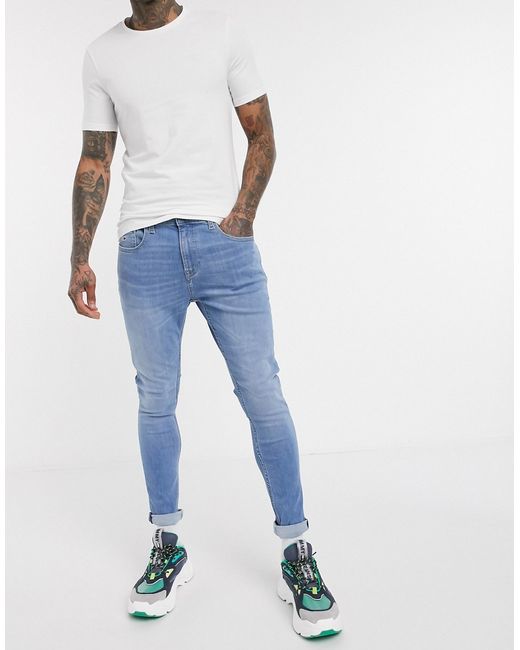 Tommy Jeans ASOS Exclusive super skinny fit jeans in light wash-