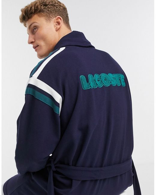 Lacoste dressing gown in