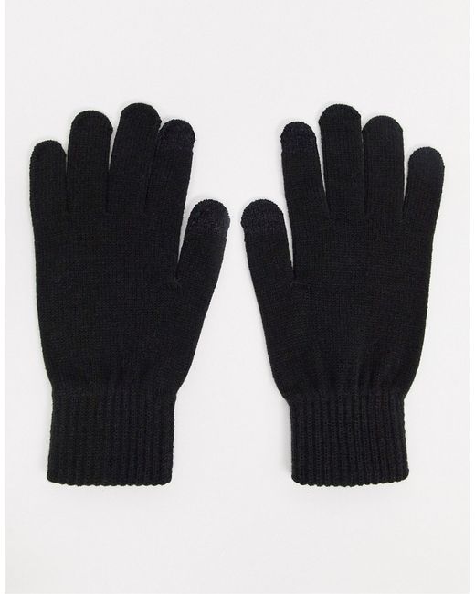 Jack & Jones knitted gloves in