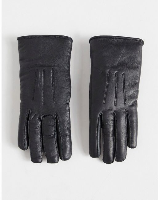 Bolongaro Trevor shearling leather gloves-