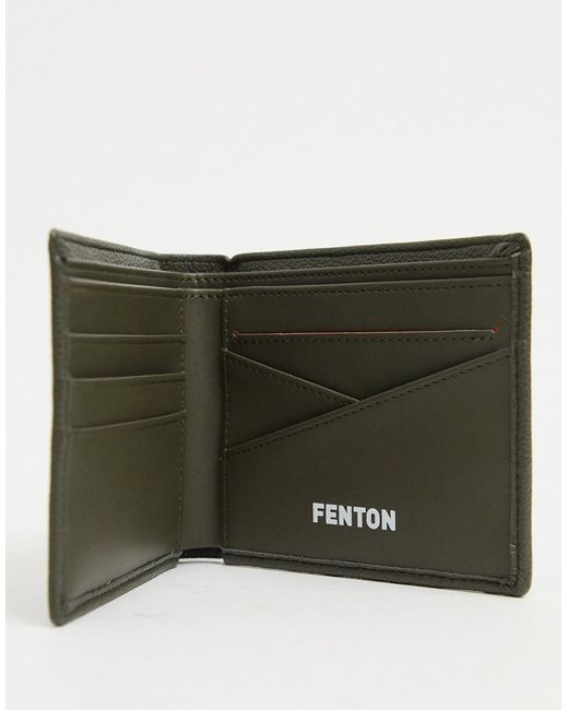 Fenton wallet in khaki-