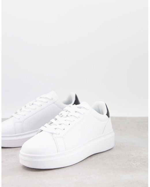 Truffle Collection minimal chunky sneakers in
