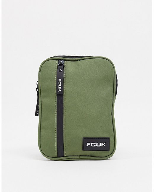 French Connection Flight Bag In Khaki-