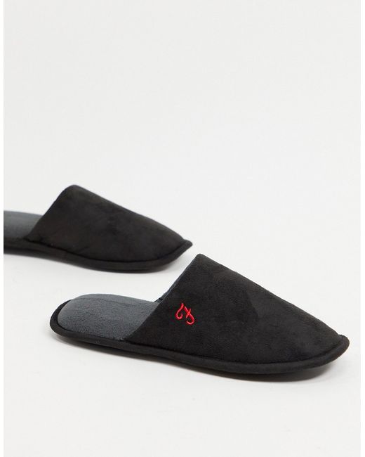 Farah mule slippers in