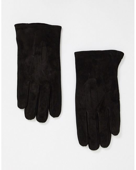 Asos Design gloves in suede