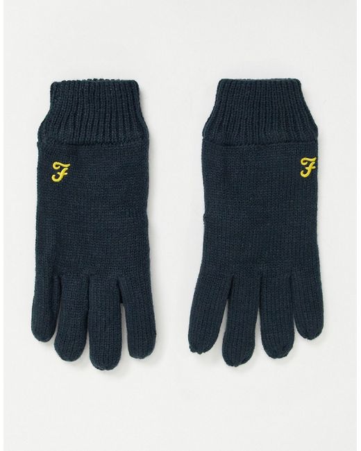 Farah logo gloves-