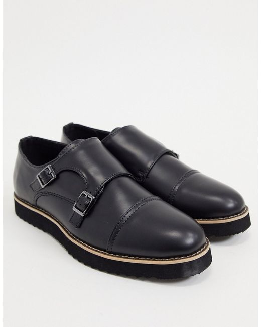 Truffle Collection casual monk strap shoes in