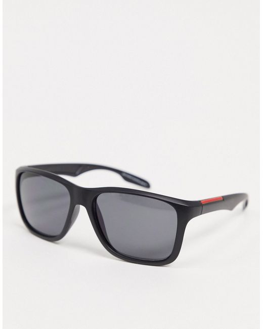 Svnx square sunglasses in with smoke lens