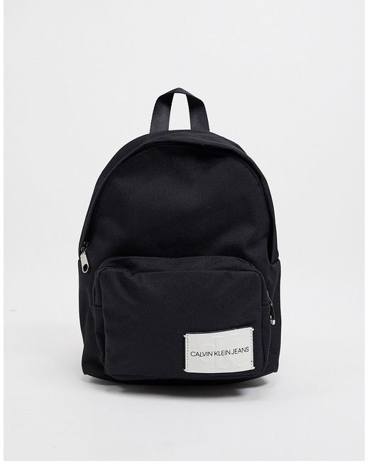 Calvin Klein logo backpack in
