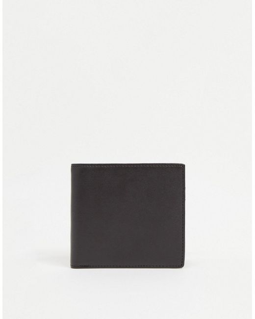 Gianni Feraud leather bill fold liberty print trim wallet-