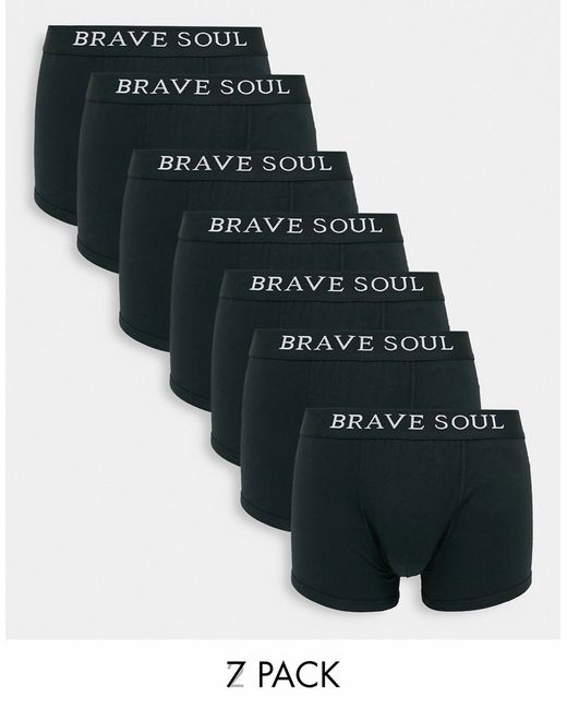 Brave Soul 7 pack boxers in