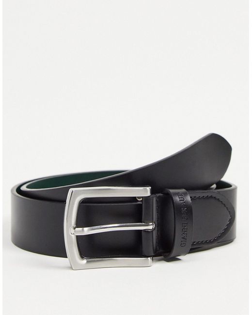 Gianni Feraud smooth leather belt in