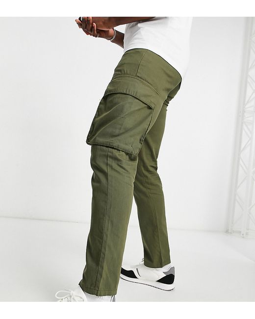 French Connection Tall utility cargo pants in khaki-