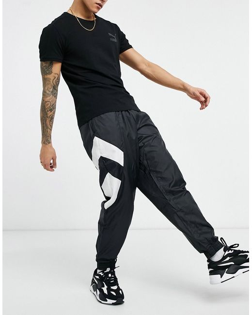 Puma track suit bottoms in