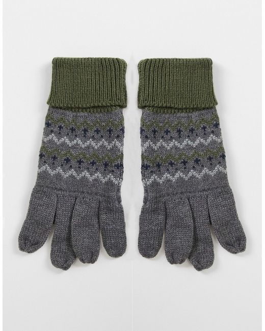 Boardmans patterned gloves-