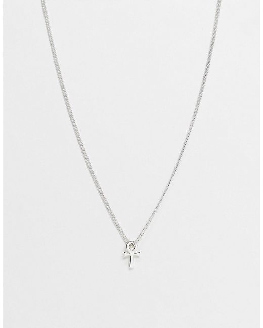 The Status Syndicate Status Syndicate cross necklace-