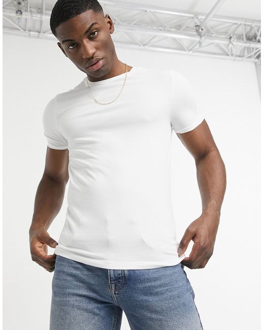 River Island muscle fit t-shirt in