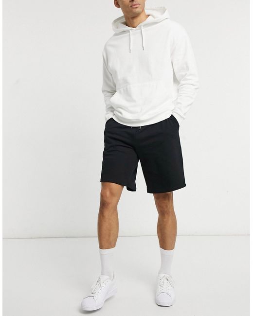 Asos Design oversized jersey shorts in