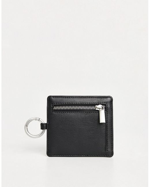 Urbancode leather card holder with coin section-