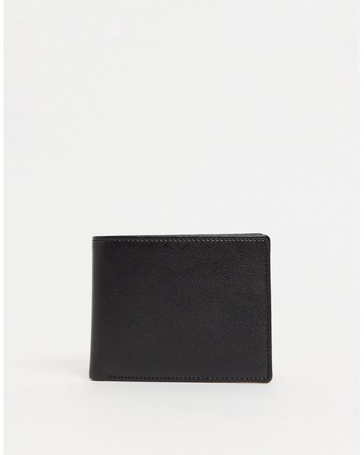 Smith & Canova wallet in with contrast yellow lining