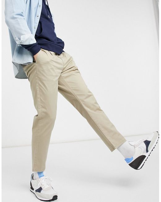 Only & Sons chinos in slim fit cropped