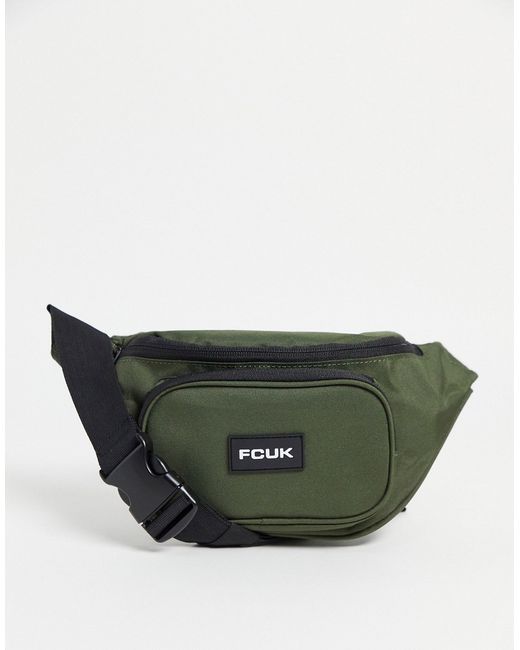 French Connection fanny pack in khaki-