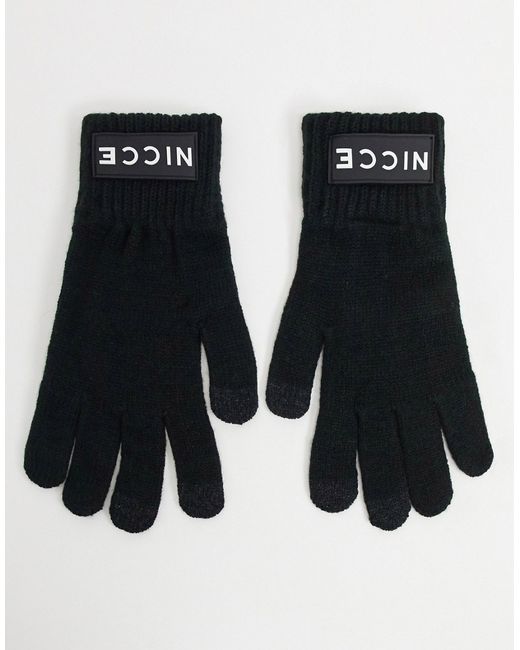 Nicce knitted touchscreen gloves in