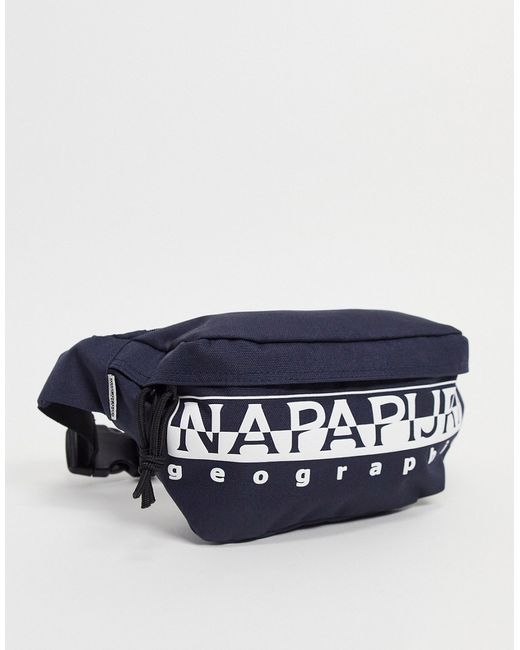 Napapijri Happy WB fanny pack in navy-