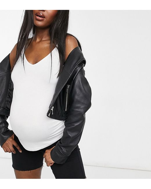 ASOS Maternity ASOS DESIGN Maternity ultimate cami with v-neck in