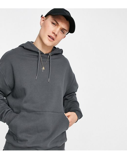 Asos Design oversized hoodie in washed